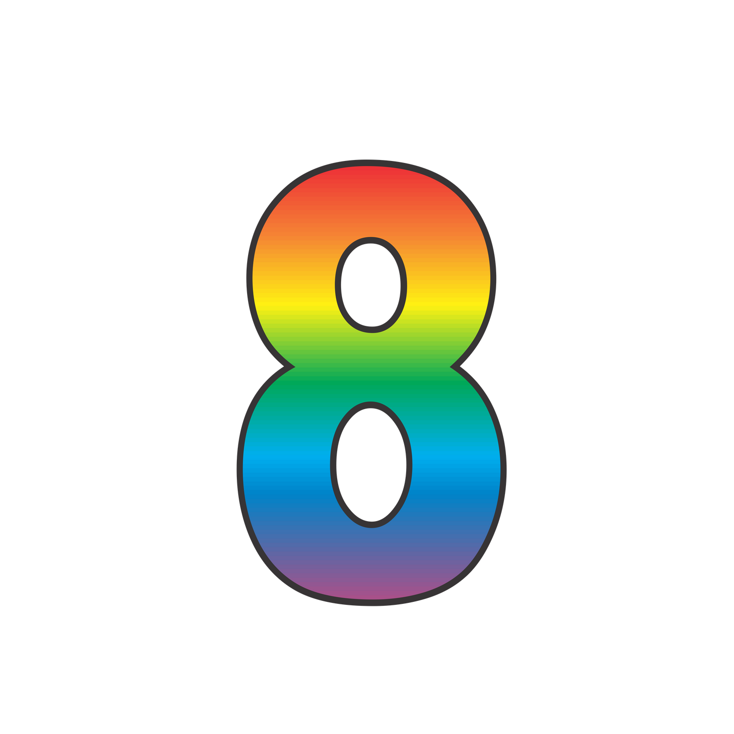 House number stickers for wheelie bins - Checkerplate, Rainbow &amp; Blue Swirl