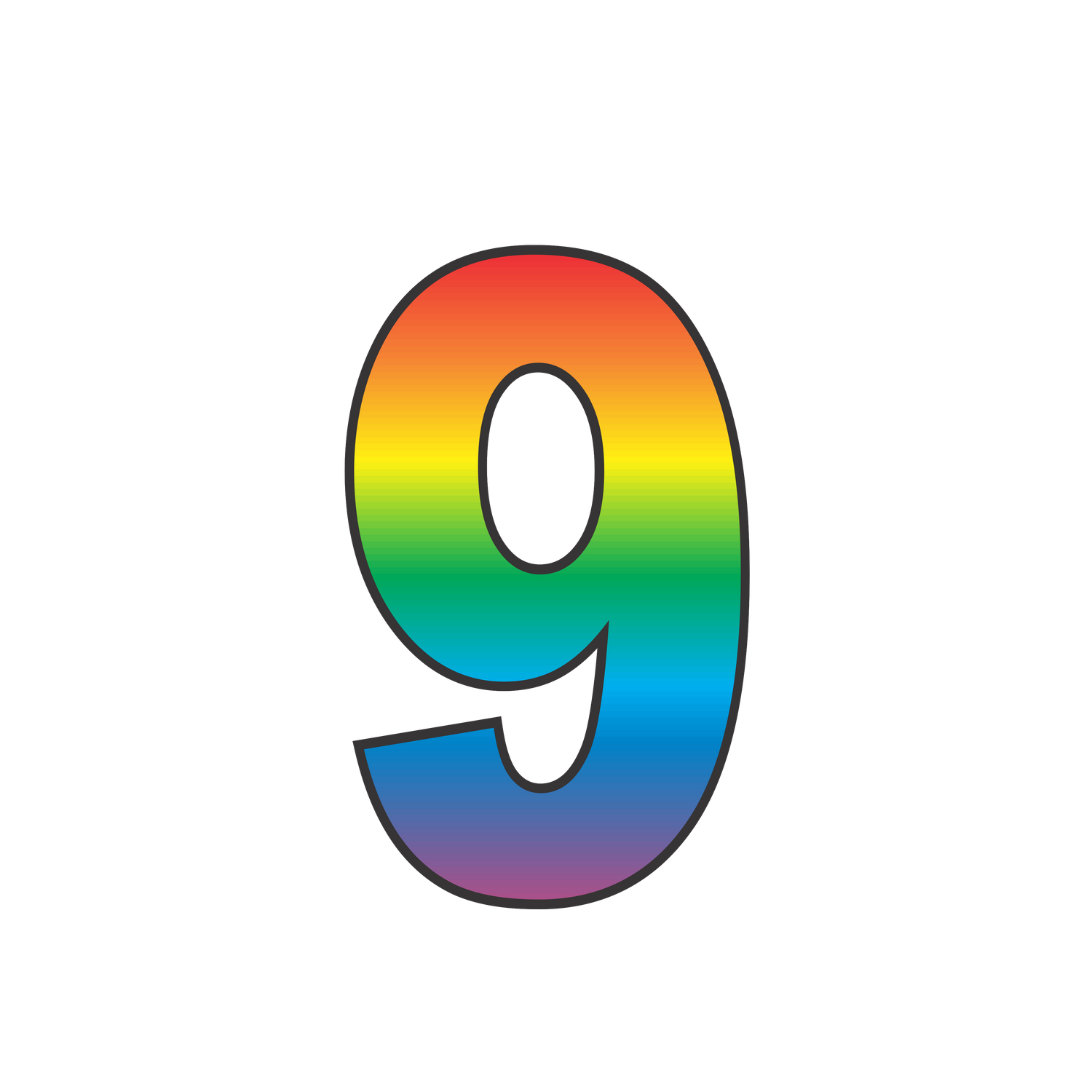 House number stickers for wheelie bins - Checkerplate, Rainbow &amp; Blue Swirl
