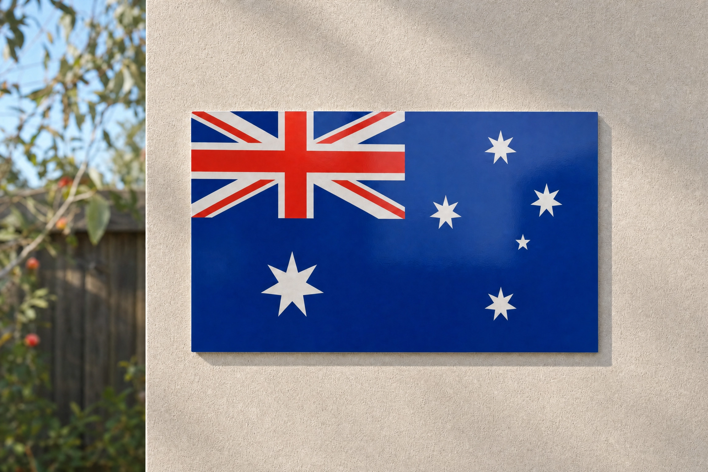 Australian Flag sign