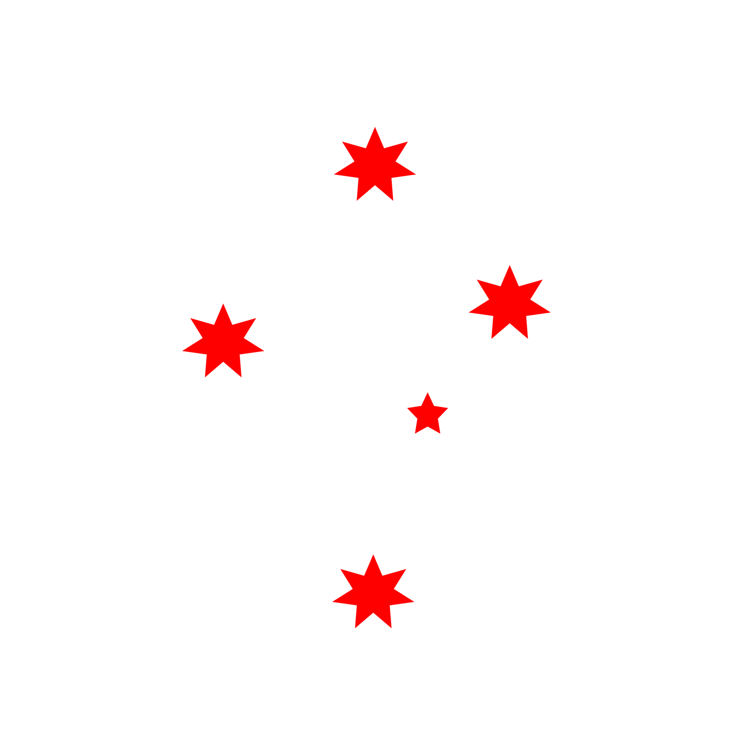 Southern Cross Sticker