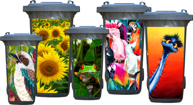 How to install wheelie bin sticker video – Grove Wesley Design Art