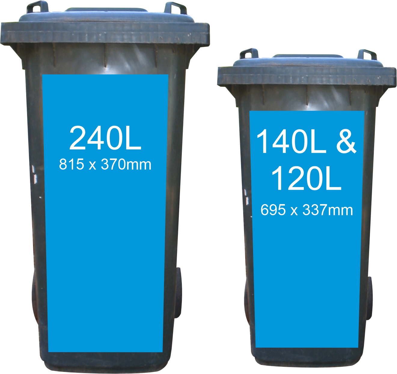 Wildlife volunteers wheelie bin sticker