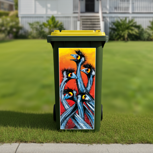 Where are you wheelie bin sticker