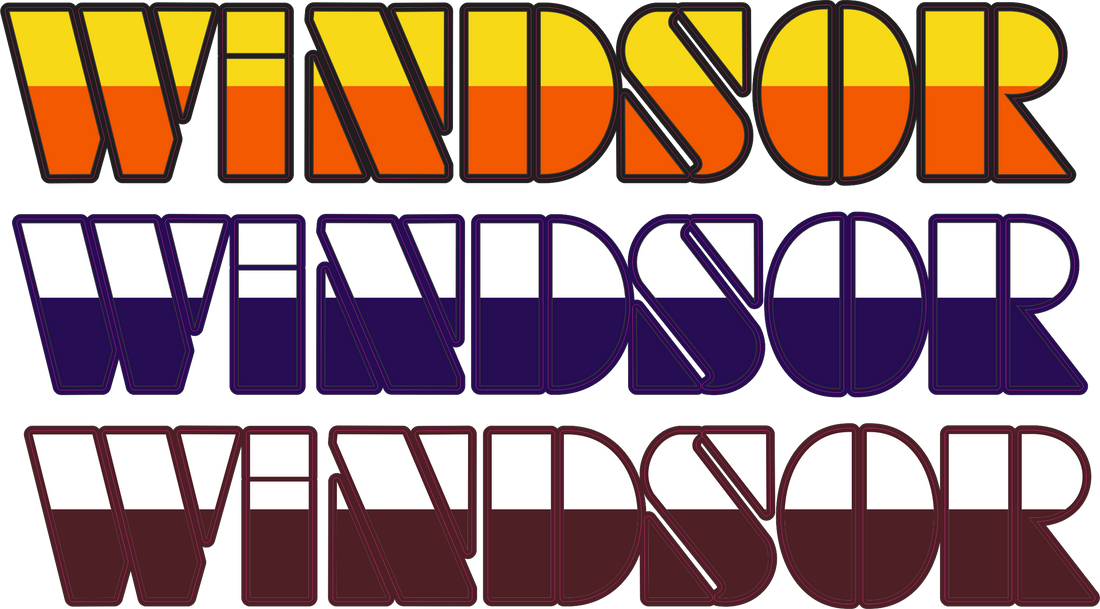 Windsor 1989 caravan sticker